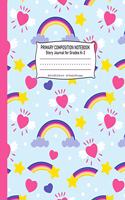 Primary Composition Notebook Story Journal Grades K-2