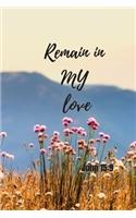 Remain in My love - John 15