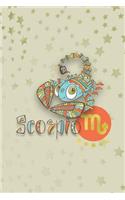 Scorpio: Zodiac Girls Notebook Journal Horoscope Blank Lined Writer's Notebook for Kids Gift
