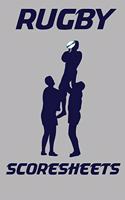Rugby Scoresheets: 100 Scoresheets For Club Rugby