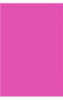 Simple Magenta Color Notebook