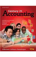 Adventure Gear Manual Simulation for Gilbertson/Lehman/Passalacqua's Century 21 Accounting: Advanced