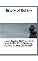History of Botany
