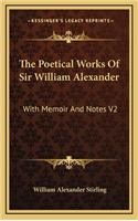 The Poetical Works of Sir William Alexander