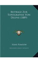 Beitrage Zur Topographie Von Delphi (1889)