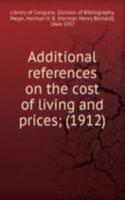 Additional references on the cost of living and prices