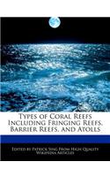 Types of Coral Reefs Including Fringing Reefs, Barrier Reefs, and Atolls