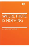 Where There Is Nothing: (English)