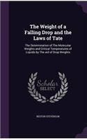 The Weight of a Falling Drop and the Laws of Tate