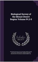 Biological Survey of the Mount Desert Region Volume PT.2-5