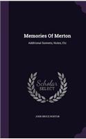 Memories Of Merton