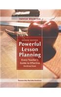 Powerful Lesson Planning