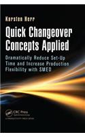 Quick Changeover Concepts Applied: Dramatically Reduce Set-Up Time and Increase Production Flexibility with SMED