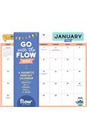 2020 Go with the Flow Magnetic Monthly Calendar