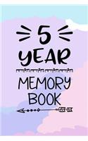 5 Year Memory Book