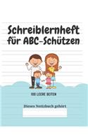 Schreiblernheft für ABC-Schützen