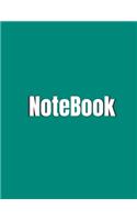 Notebook: College Ruled Notebook - Large 8.5 x 11 inches - 120 Pages