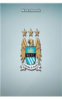 Manchester City Design 28 Notebook For Man City Fans and Lovers: Lined Notebook / Journal Gift, 120 Pages, 6x9, Soft Cover, Matte Finish
