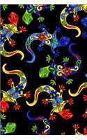 Vibrant Lizard Pattern