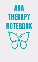 Aba Therapy Notebook