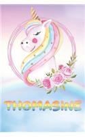 Thomasine: Want To Give Thomasine A Unique Memory & Emotional Moment? Show Thomasine You Care With This Personal Custom Named Gift With Thomasine's Very Own Un