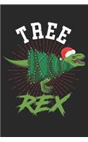 Tree Rex: Notebook / Diary / Organizer / 120 lined pages / 6x9 inch