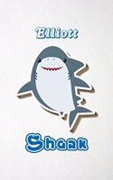 Elliott Shark A5 Lined Notebook 110 Pages