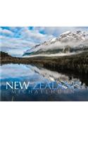 New Zealand Iconic landscape creative blank page journal Michael Huhn: New Zealand landscape blank creative journal