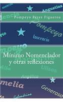 M�nimo nomenclador y otras reflexiones
