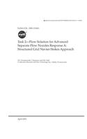 Flow Solution for Advanced Separate Flow Nozzles Response a: Structured Grid Navier-Stokes Approach