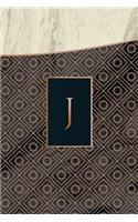 Monogram J Notebook