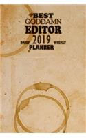 The Best Goddamn Editor Planner