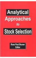 Analytical Approaches to Stock Selection