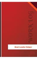 Boat Loader Helper Work Log