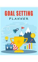 Goal Setting Planner: Trophy Business Elements Design Weekly Monthly Yearly Track & Achieve Time Management Journal for 1 Year(4 What Is the Purpose of Setting a Goal?)