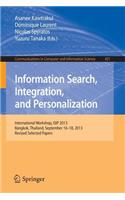 Information Search, Integration, and Personalization