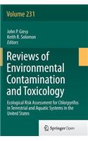 Ecological Risk Assessment for Chlorpyrifos in Terrestrial and Aquatic Systems in the United States