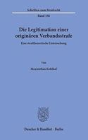 Die Legitimation Einer Originaren Verbandsstrafe