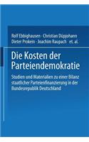 Die Kosten Der Parteiendemokratie
