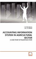 Accounting Information System in Agricultural Sector