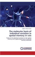 molecular basis of individual variation in spatial memory in rats