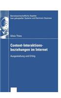 Content-Interaktionsbeziehungen Im Internet