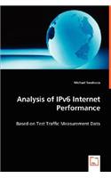 Analysis of IPv6 Internet Performance
