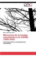 Memorias de La Huelga Estudiantil En La Unam, 1999-2000