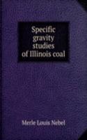 Specific gravity studies of Illinois coal