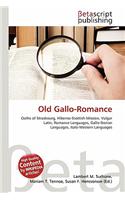 Old Gallo-Romance: (English)