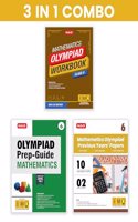MTG Class-6 International Mathematics Olympiad (IMO) Workbook, Prep-Guide & Previous Years Papers (PYQs) with Mock Test Paper (Set of 3 Books) - SOF Olympiad Books For 2025-26 Exam