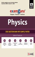 Examguru CBSE Class 12 Physics Chapterwise & Topicwise Question Bank Book for 2022-23 Exam (Includes MCQs, Previous Year Board Questions)