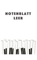 Notenblatt Leer
