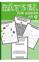 Rätsel für Kinder ab 9 Jahre